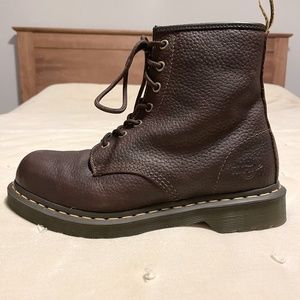 Dr. Martens Maple Zip Teak Industrial Bear boot USL9 UK7 EU41 style 24620214